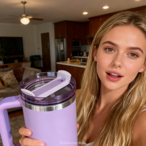 40oz Tumbler Lid Replacement - BPA-Free, Leak-Proof Design