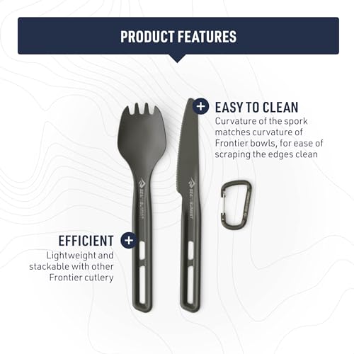 Sea to Summit Frontier Ultralight Cutlery Set – Spork & Knife