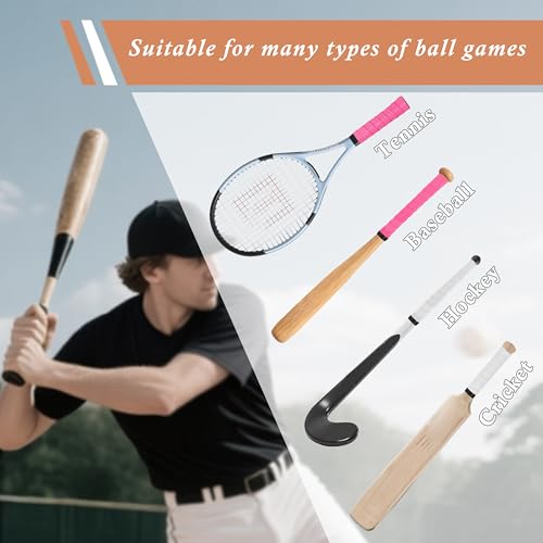 Bat Grip Tape for Baseball & Softball - Precut Wrap - Pink & White