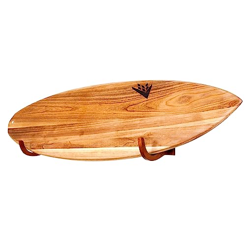 COR Surf Wood Wall Rack for Surfboards - Indoor & Outdoor Display for Longboards & Shortboards