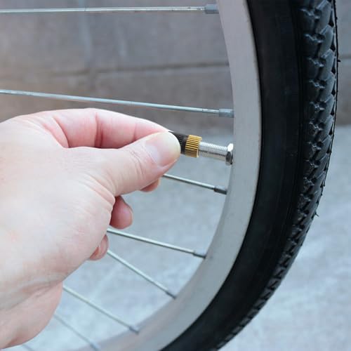 Presta to Schrader Valve Adapter for Bicycles - 2 Pack