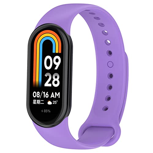 Soft Silicone Replacement Watch Band for Xiaomi Mi Band 8