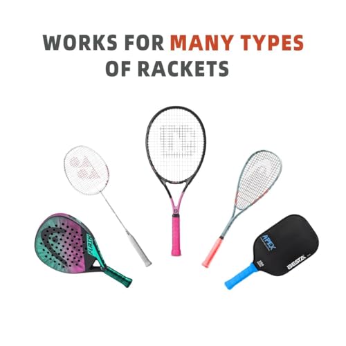10pcs Tennis Grip Tape - Durable Overgrip for Racket & Paddle - Mult