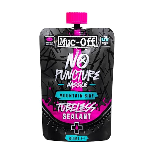 Tubeless Sealant - Muc Off No Puncture Hassle 80ml - Seals Holes Up to 6mm