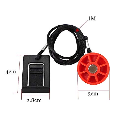 Universal Magnetic Treadmill Safety Key - Replacement Fitness Stop Switch