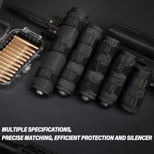 Tactical Suppressor Cover Sleeve - 4 Inch Heat Shield Wrap