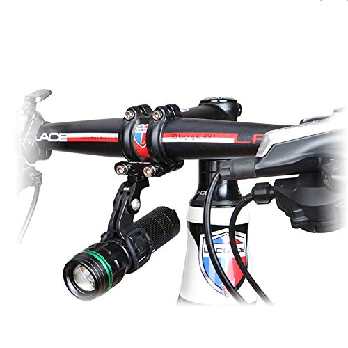 Bicycle Flashlight Holder Clip Mount Bracket - 2PCS