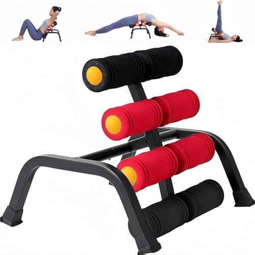 Mini Inversion Table with 8 Massage Rollers - 400LBS Capacity