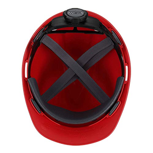 V-Gard Safety Hard Hat with Fas-Trac III Suspension - Polyethylene Shell