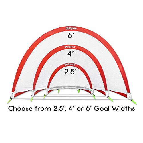 Portable Soccer Goals Set - 4 ft Round, Instant Setup