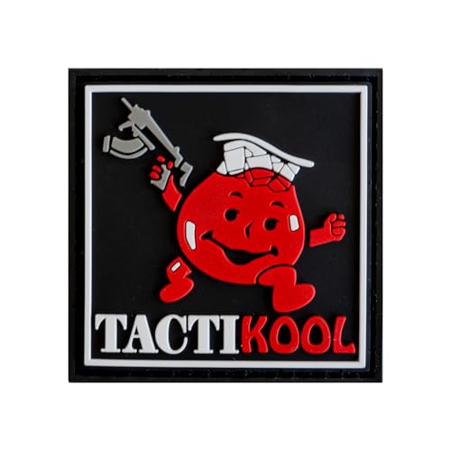 Tactikool Juice Punch Man Parody PVC Morale Patch for Tactical Gear