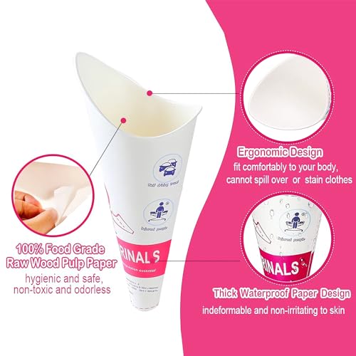 Disposable Female Urination Device - 30 Pack Pee Funnel for Women