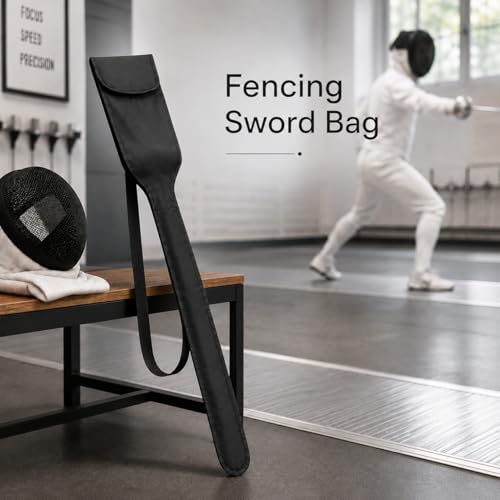 Fencing Sword Bag - Durable 1680D Oxford Cloth - Black