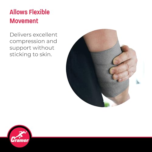 Cohesive Stretch Tape - 2" x 5 Yards, Grey Self-Adhesive Wrap for Athletes