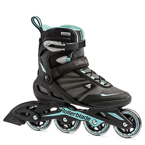 Fitness Inline Skates for Women - Rollerblade Zetrablade - Black & Light Blue