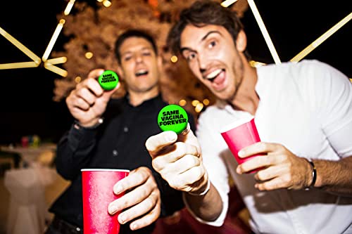 Funny Bachelor Party Beer Pong Balls - 6 Pack Party Favors