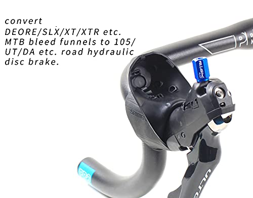 Hydraulic Brake Bleed Funnel Adapter for Shimano & MTB