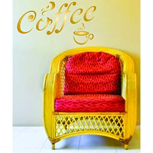 Coffee Stencil, 5.5 x 3 inch (S) - Quote Label Sign Word Stencils by CRAFT KREATIVELY