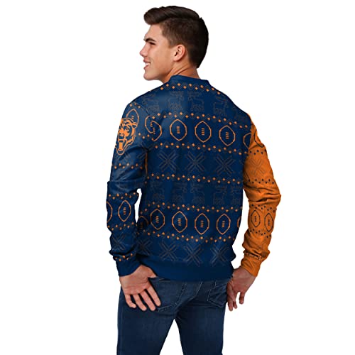 Men's NFL Chicago Bears Lightweight Holiday Sweater - Large