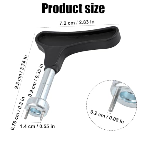 Golf Shoe Spike Removal Tool - Ergonomic Iron Alloy Spike Wrench