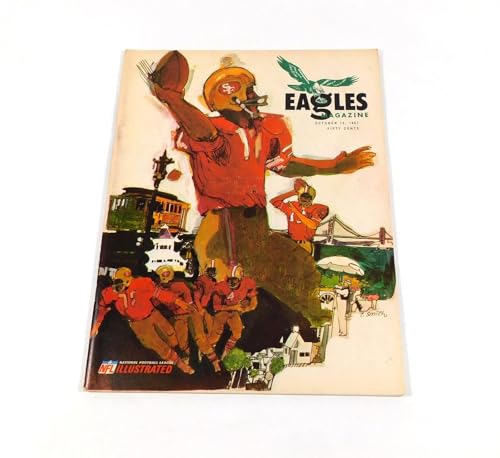1967 San Francisco 49ers vs. Philadelphia Eagles NFL Football Program