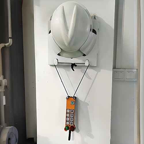 Hard Hat Rack 3 Pcs, Hard Hat Storage Rack Hard Hat Helmet Holder,Hard Hat Placement Hanging Rack for Workshop Office Living, Hard Hat Rack Display Rack (Hook style)