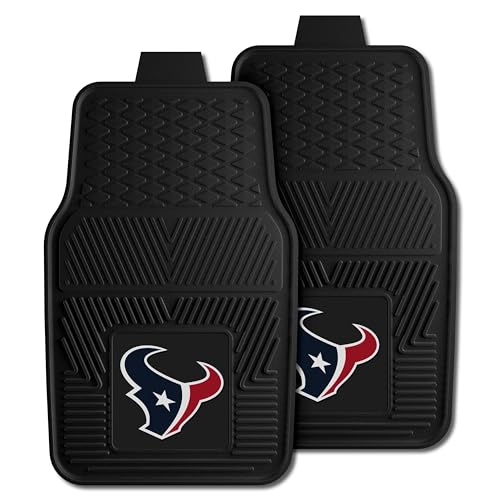 Houston Texans Vinyl Car Mat Set - Front Seat - 2-Piece