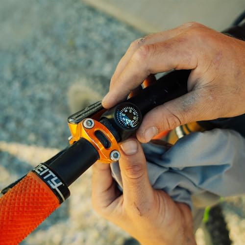 Clip-On Compass for Bikes - Luminous Handlebar Compass