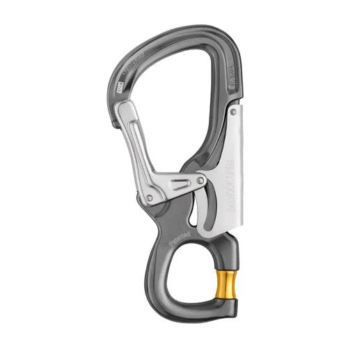 Petzl EASHOOK Open Connector - Gray/Yellow