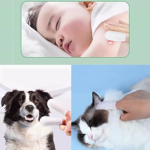 100 PCS Cotton Finger Cots - Breathable & Wear-Resistant Protection