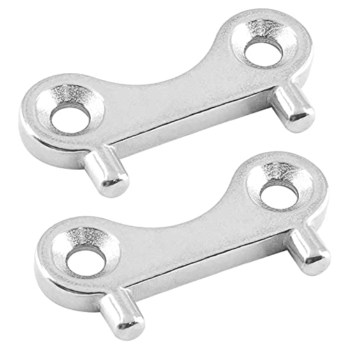 316 Stainless Steel Boat Gas Cap Key - 2 Pack Heavy Duty Deck Fill Plate Tool