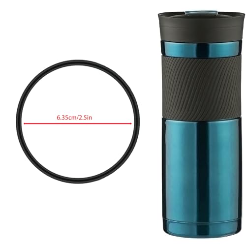Replacement Silicone Gaskets for Contigo Snapseal Byron Mugs - 6 Pcs