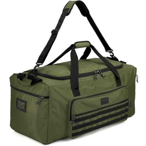 TONRUYN Extra Large 120L Duffle Bag Green | Tactical Travel Gym Bag