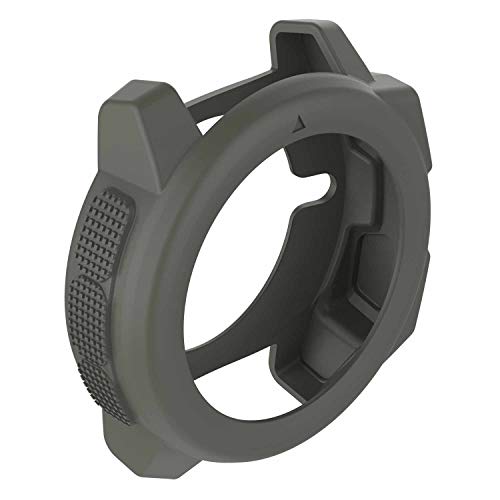 Garmin Instinct Watch Case - Slim Silicone Band Cover, Gray