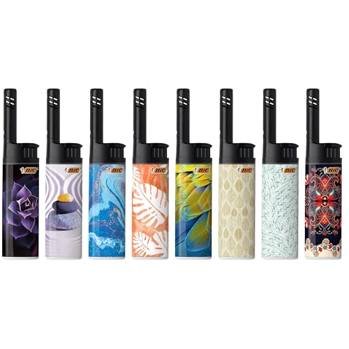 BIC EZ Reach Lighters - 6-Pack Extended-Neck Candle & Fireplace Lighters