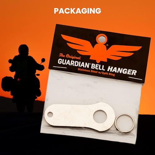 Guardian Good Luck Bell Hanger Mount Stainless Lead-Free Pewter Made in USA
