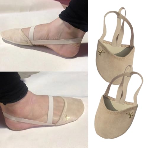 Dance Shoes for Children & Women - Half Soles, Medium Size