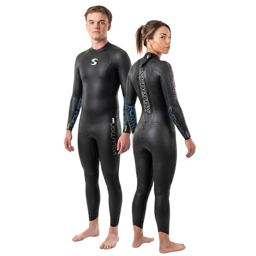 Men's 5/2mm Full Sleeve Triathlon Wetsuit for Open Water