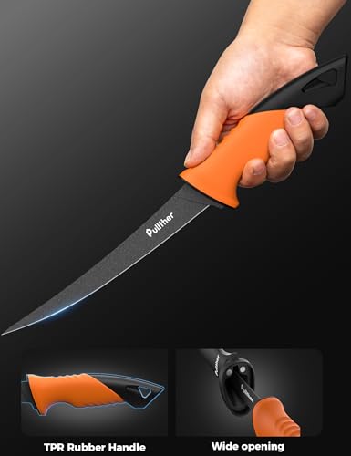 7 Inch Stainless Steel Fillet Knife for Fish - Lightweight & Sharp