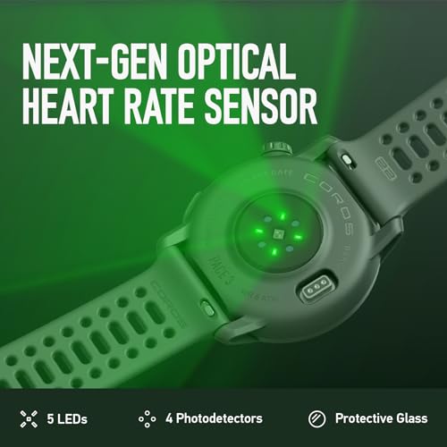 GPS Sport Watch for Running & Cycling - Black Silicone