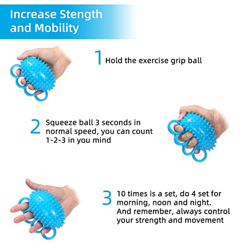 Hand Exercise Ball for Grip Strength & Stress Relief