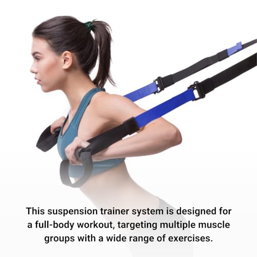 Adjustable Suspension Trainer System for Full Body Workouts