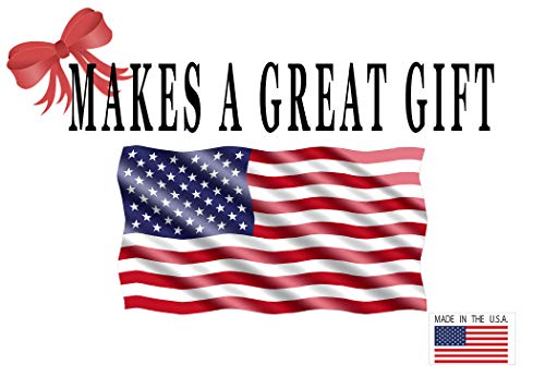 American USA Flag Decal - Waving United States Sticker for Car - 3x5 Inch