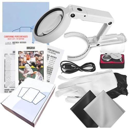 Sports Cards Grading Kit, Card Centering Grading Tool, Sports Trading Cards Measuring Tools.