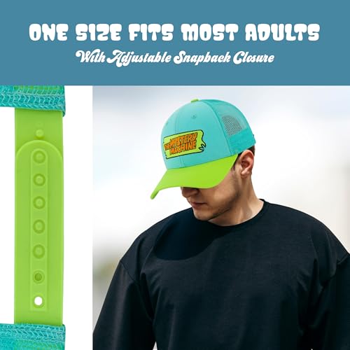 Scooby-Doo Trucker Hat with Mystery Machine Logo - One Size Adult Cap