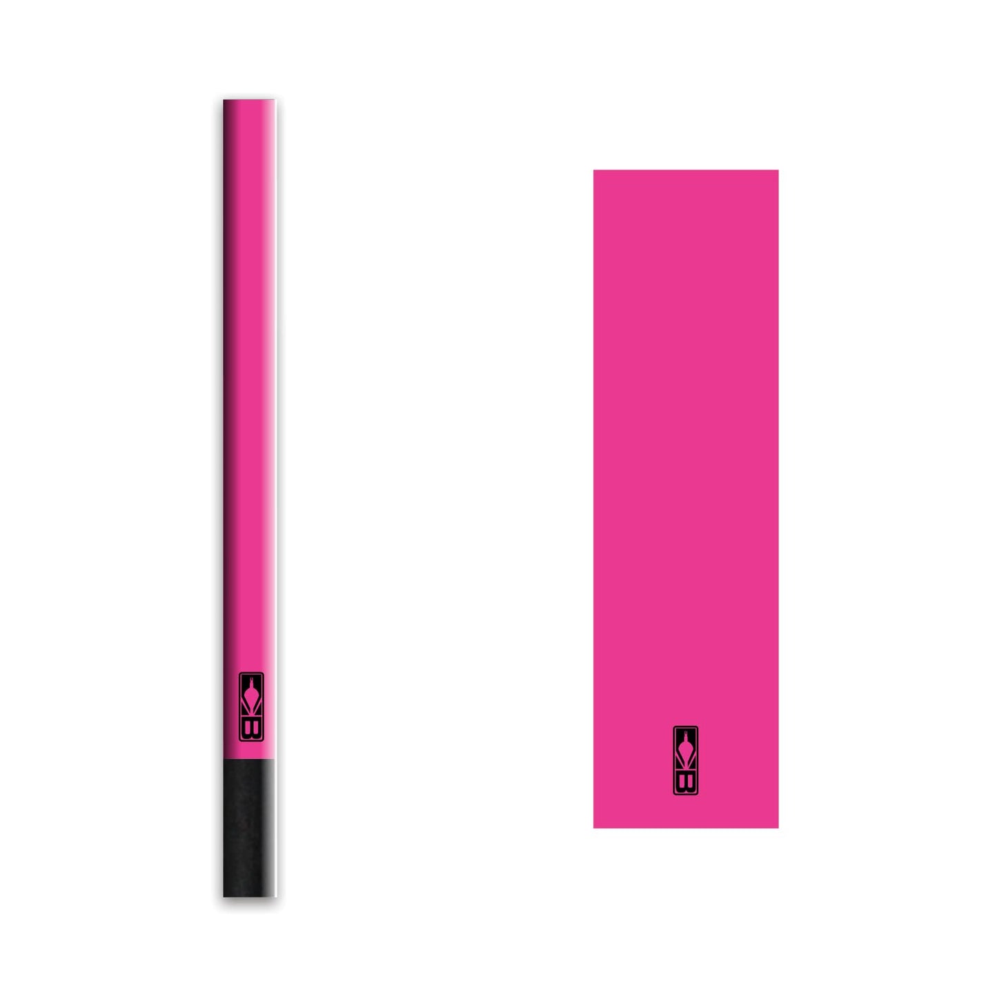 Bohning 4" Solid Arrow Wraps, Standard, Hot Pink