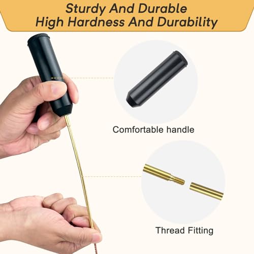 9mm Pistol Cleaning Kit - 7 in 1 Gun Cleaning Kit with Rod