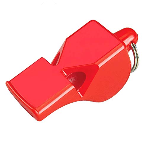 Professional Emergency Whistles - 3 Pack with Lanyards
