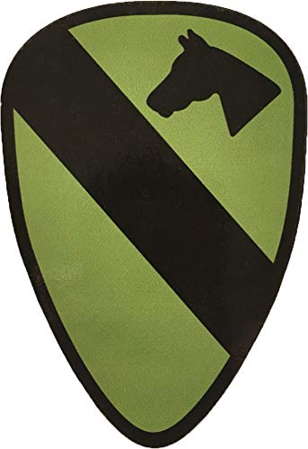 US Army 1st Cavalry Division Vinyl Sticker - 5" x 3.5"