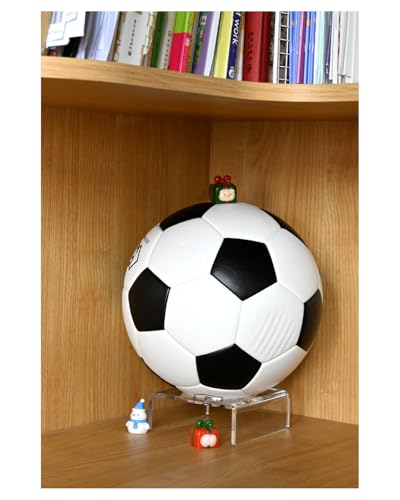 Acrylic Football Display Stand - 5mm Thick Holder for Sports Balls